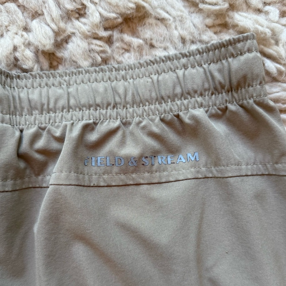Set of 2 Field & Stream brand elastic waist Khaki shorts boys youth large - Picture 5 of 6